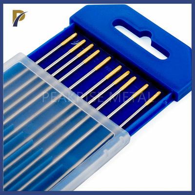 Tig Welding Lanthanum Tungsten Electrodes WL15 DC Tungsten Electrode For Stainless Steel  Tungsten Welding Electrodes