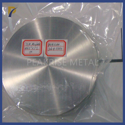 Mo + 0.40-0.55%Ti + 0.06-0.12%Zr TZM Molybdenum Alloy Disc Tzm Alloy Disc Titanium Zirconium Molybdenum Alloy Disk