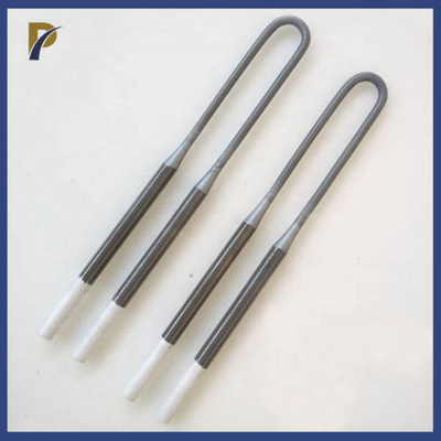 High Temperature Furnace MoSi2 Heating Rod With Vickers Hardness 570 Kg/Mm2