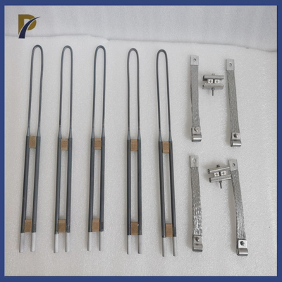 High Temperature Molybdenum Silicide Heating Elements 6 / 12 X 200 X 180 X 40mm