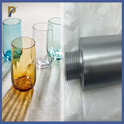 10 - 100mm Polished Molybdenum Electrode For Glass Wool Preparation