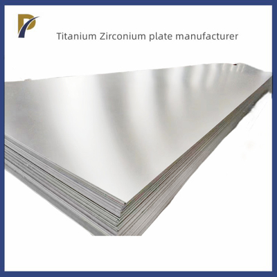 Zirconium Niobium Alloy Sheet 1mm 2mm Zirconium Zr705 Rolled Sheet For Plate Heat Exchanger