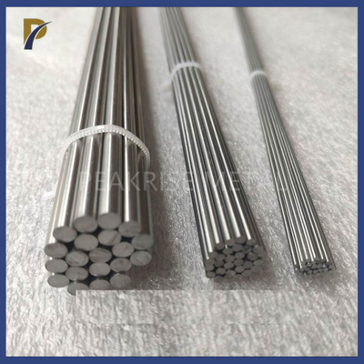 Forged Pure Tungsten Round Bar Rod W1 Purity 99.95% Diameter 8mm Tungsten Rod Polished Tungsten Bar  Vacuum Furnace Part
