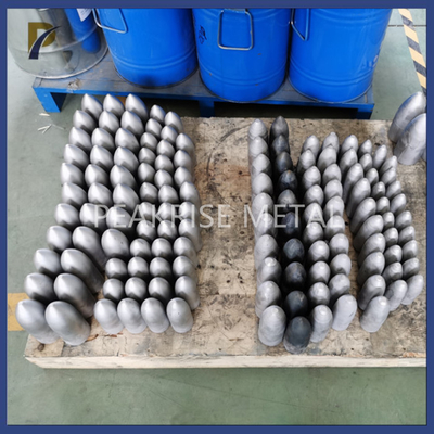 Diameter 20－300mm TZM Molybdenum Alloy Top Head For Perforated Seamless Steel Pipes