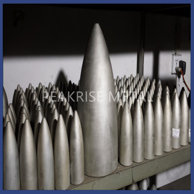 Diameter 20－300mm TZM Molybdenum Alloy Top Head For Perforated Seamless Steel Pipes