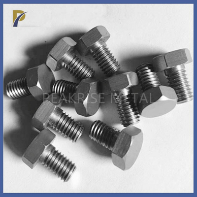 Titanium Zirconium Molybdenum Screw Alloy Bolt Molybdenum Screw Alloy Bolt Slotted Pan Head Screw  Slotted Cheese Head