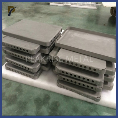 Creep Resistant TZM Molybdenum Boat For Glass Melting Furnace Molybdenum Sintered Boat Moly Alloy Boat Evaporation Boat